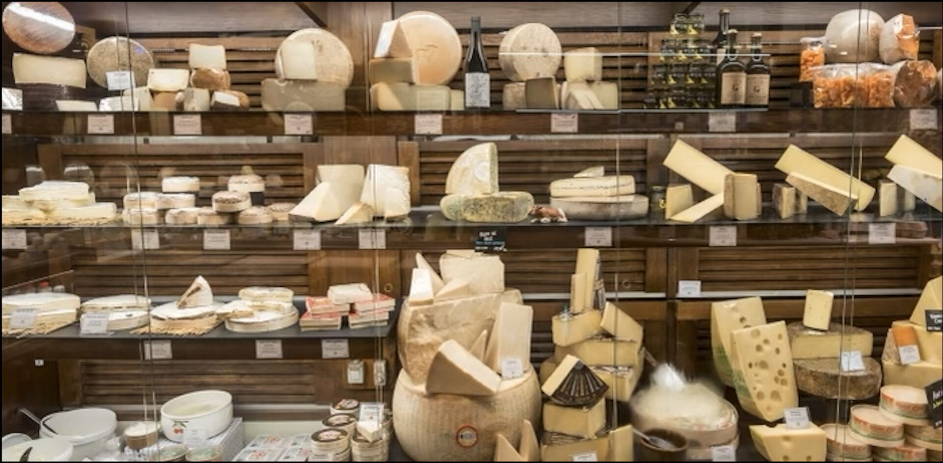étale de fromages